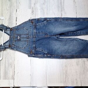 Oshkosh Size 12 months Demin Bib  Overalls Long Pants Blue